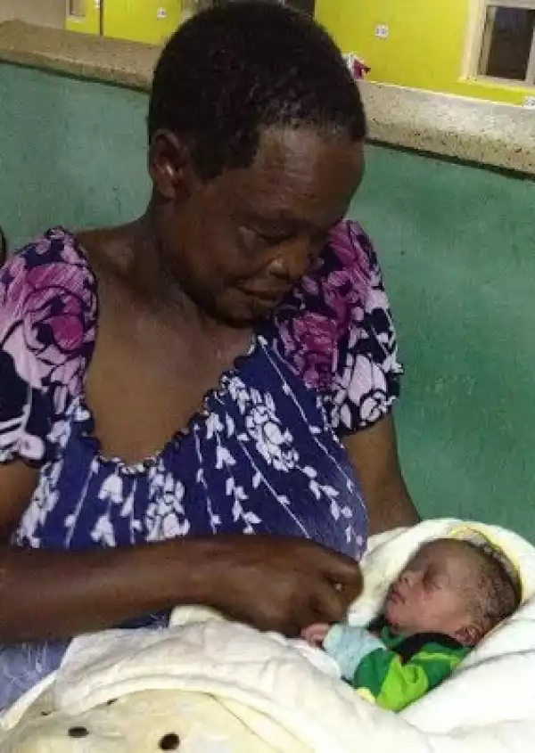 Miracle Baby! Couple In Their 60’s Welcome First Child After 33 Years Of Marriage (Photos)